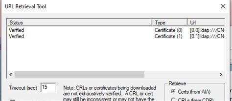 revocation status of the smart card|the revocation status of domain.